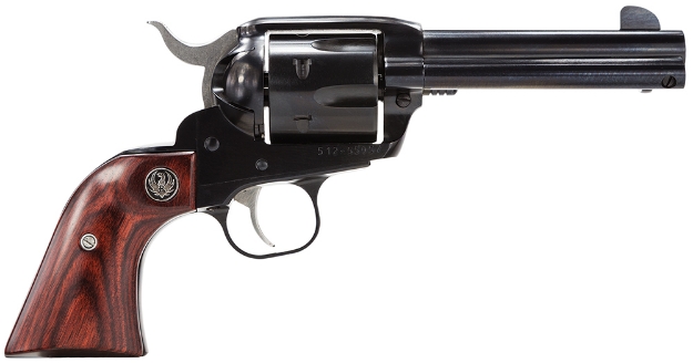 Picture of Ruger Vaquero 45 Colt (Lc) 4.62" Barrel 6Rd Cylinder, Blued Alloy Steel, Hardwood Grip, Transfer Bar Safety 