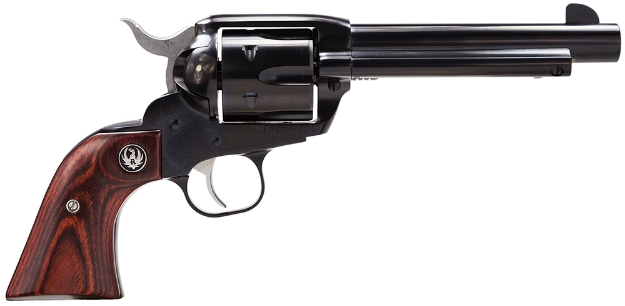 Picture of Ruger Vaquero 45 Colt (Lc) 5.50" Barrel 6Rd Cylinder, Blued Alloy Steel, Hardwood Grip, Transfer Bar Safety 