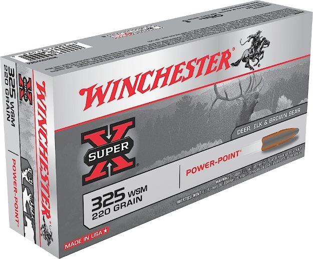 Picture of Winchester Ammo Super X 325 Wsm 220 Gr Power-Point (Pp) 20 Per Box/10 Cs 