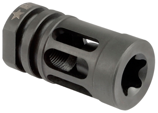 Picture of Bcm Bcmgunfighter Compensator Mod 0 Black Nitride Stainless Steel With 1/2"-28 Tpi Threads For 5.56X45mm Nato Ar-15 