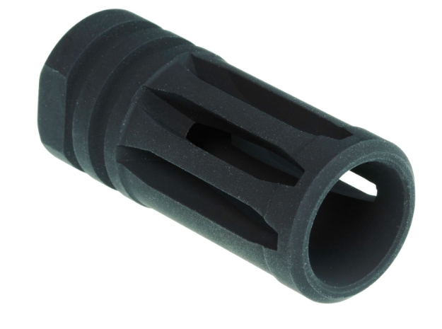 Picture of Bcm A2 Flash Hider Black Phosphate 4150 Steel With 1/2"-28 Tpi Threads For 5.56X45mm Nato M4 Platform & M16 Platform 