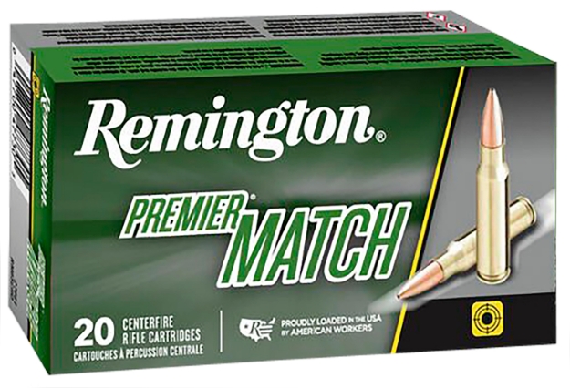 Picture of Remington Ammunition Premier Match 223 Rem 69 Gr Sierra Matchking Bthp (Smbthp) 20 Per Box/ 10 Cs 