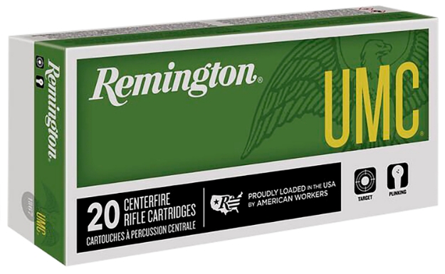 Picture of Remington Ammunition Umc Target 22-250 Rem 50 Gr Jacketed Hollow Point (Jhp) 20 Per Box/ 10 Cs 