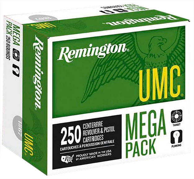 Picture of Remington Ammunition Umc Mega Pack 9Mm Luger 115 Gr Full Metal Jacket (Fmj) 250 Per Box/ 4 Cs 