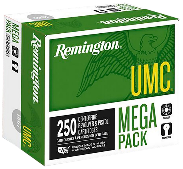 Picture of Remington Ammunition Umc Mega Pack 40 S&W 180 Gr Full Metal Jacket (Fmj) 250 Per Box/ 4 Cs 