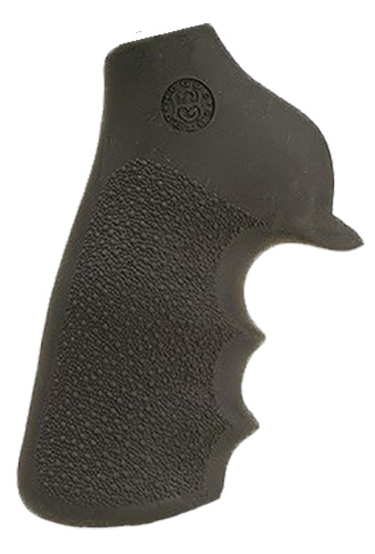 Picture of Hogue Tamer Grip Black Rubber With Finger Grooves For Ruger Gp100, Super Redhawk 