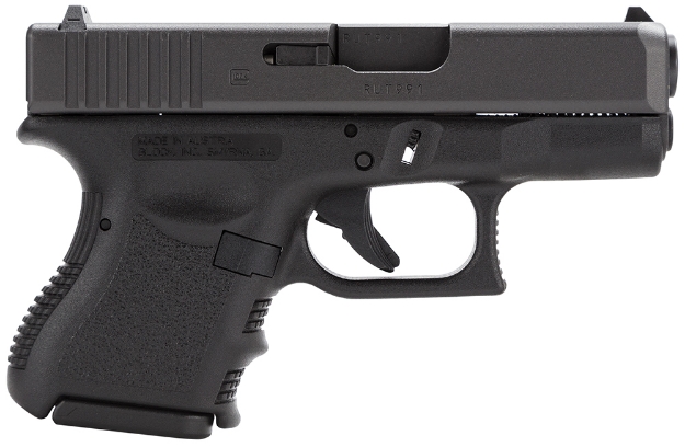 Picture of Glock G39 Gen3 Subcompact 45 Gap 3.43" Barrel 6+1, Black Frame & Slide, Finger Grooved Rough Texture Grip, Safe Action Trigger 