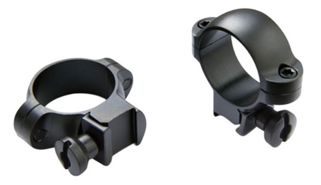 Picture of Burris Rimfire Scope Ring Set Matte Black Steel 1" Tube High .22" Grooved Receiver 