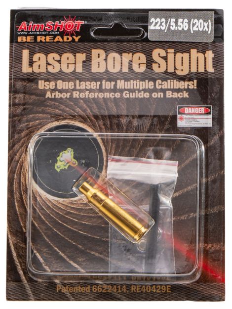 Picture of Aimshot Laser Boresighter Cartridge 223 Rem Brass 20X Brighter 