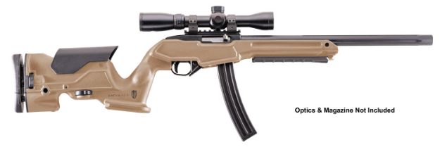 Picture of Archangel Precision Stock Desert Tan Synthetic Fixed With Adjustable Cheek Riser For Ruger 10/22 