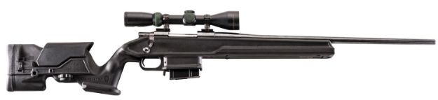 Picture of Archangel Precision Stock Black Synthetic Fixed With Adjustable Cheek Riser For Weatherby Vanguard; Howa 1500 