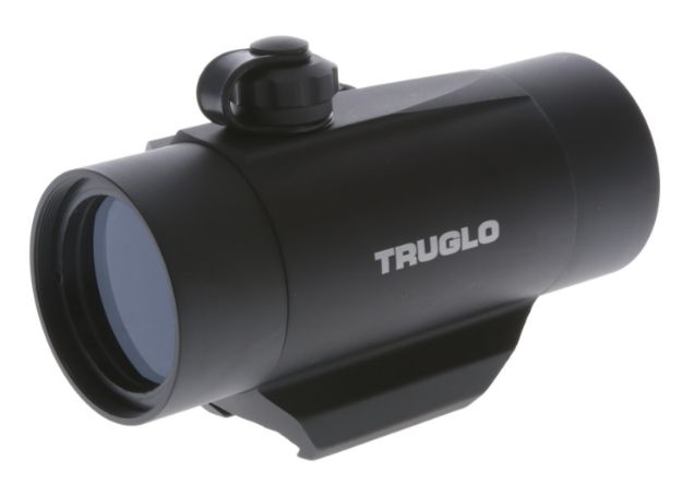 Picture of Truglo Traditional Anodized Matte Black 2X 42Mm 39Mm Tube 2.5 Moa Red Dot Reticle 2.5 Moa Dot Shotguns/Handguns/Rifles/Muzzleloaders/Airguns/Crossbows 