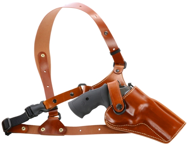 Picture of Galco Great Alaskan Fits Chest Up To 54" Tan Leather Shoulder/Torso Strap Fits S&W X Frame 500 4" Right Hand 