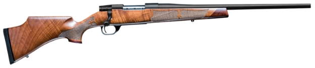 Picture of Weatherby Vanguard Camilla 308 Win 5+1 Cap 20" Matte Blued Rec/Barrel Satin Turkish Walnut Fixed Monte Carlo High Comb Stock With Fleur De Lis Checkering Right Hand (Compact) 