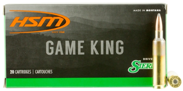 Picture of Hsm Game King Hunting 6.5X284 Norma 140 Gr Sierra Gameking Spitzer Boat-Tail (Sgsbt) 20 Per Box/ 20 Cs 