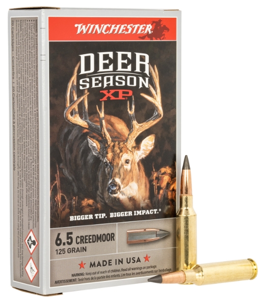 Picture of Winchester Ammo Deer Season Xp 6.5 Creedmoor 125 Gr Extreme Point 20 Per Box/ 10 Cs 