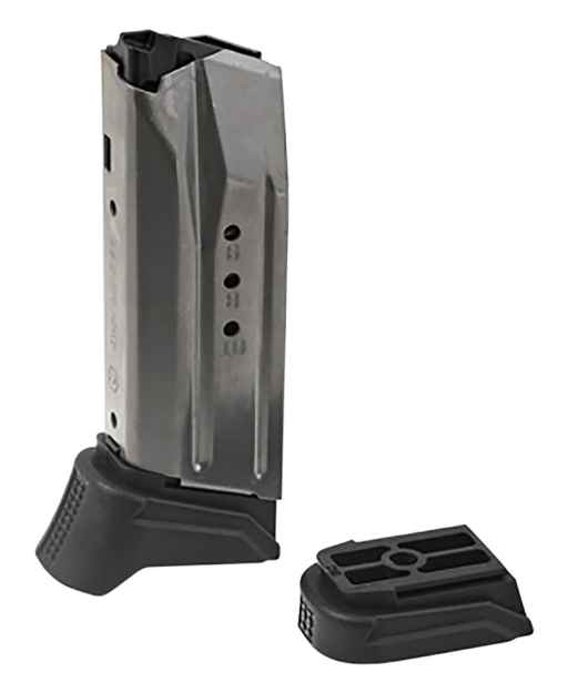 Picture of Ruger American Pistol 10Rd Magazine Fits Ruger American Pistol Compact 9Mm Luger Nickel, Flush Floor Plate 