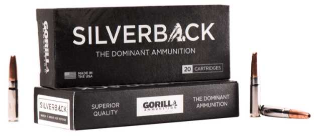 Picture of Gorilla Ammo Silverback Self Defense 300 Blackout 205 Gr Copper Solid 20 Per Box/ 10 Cs 