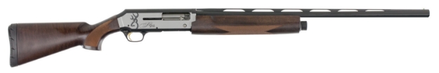 Picture of Browning Silver Field Micro Midas 20 Gauge 26" 3" 4+1, Alloy Receiver With Silver/Matte Black Bi-Tone Finish, Satin Turkish Walnut Stock With Cut Checkering (Compact) 