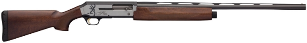 Picture of Browning Silver Field Micro Midas 20 Gauge 24" 3" 4+1, Alloy Receiver With Silver/Matte Black Bi-Tone Finish, Satin Turkish Walnut Stock With Cut Checkering (Compact) 