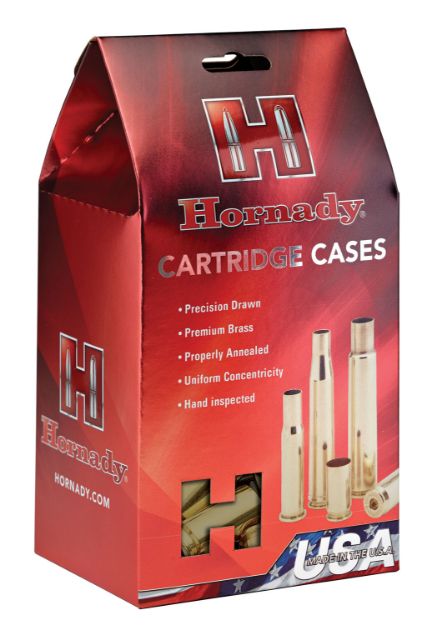 Picture of Hornady Unprimed Cases Cartridge 218 Bee Rifle Brass 