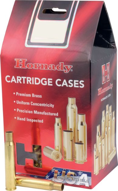 Picture of Hornady Unprimed Cases Cartridge 30-06 Springfield Rifle Brass 