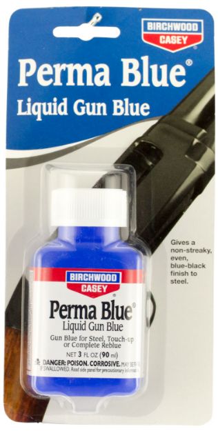 Picture of Birchwood Casey Perma Blue Liquid Gun Blue 3 Oz Bottle 