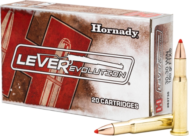 Picture of Hornady Leverevolution Hunting 30-30 Win 160 Gr Flex Tip Expanding (Ftx) 20 Per Box/ 10 Cs 