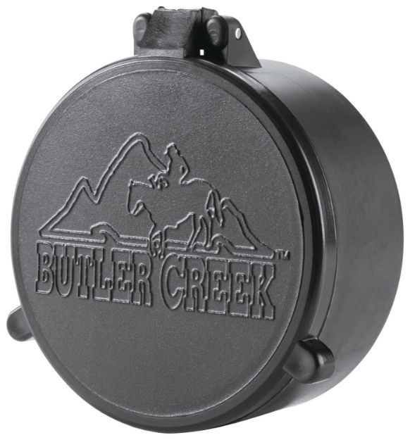 Picture of Butler Creek Flip-Open Objective Black Polymer Polymer 25.40Mm Obj. Size 01 