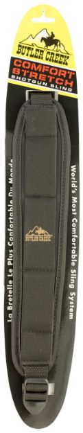 Picture of Butler Creek Comfort Stretch Sling Made Of Black Neoprene With Non-Slip Grippers, 2.50" W & Adjustable Design For Shotguns 