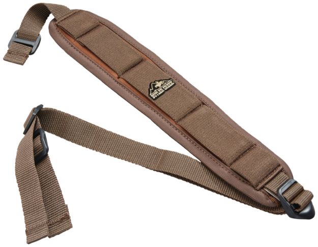 Picture of Butler Creek Comfort Stretch Sling Made Of Brown Neoprene With Non-Slip Grippers, 20"-46" Oal, 2.50" W & Adjustable Design For Rifles 