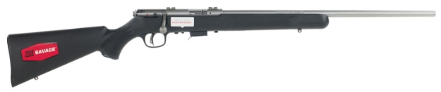 Picture of Savage Arms 93R17 Fss 17 Hmr Caliber With 5+1 Capacity, 21" Barrel, Matte Stainless Metal Finish, Matte Black Synthetic Stock & Accutrigger Right Hand (Full Size) 