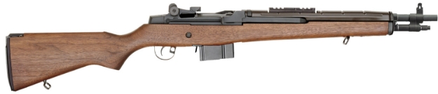 Picture of Springfield Armory M1a Scout Squad *Ny Compliant 7.62X51mm Nato 10+1 18" Carbon Steel Barrel Black Parkerized Rec Walnut Stock Right Hand 