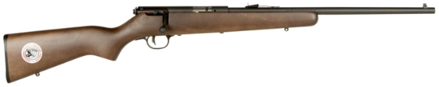 Picture of Savage Arms Mark I G 22 Short, 22 Long Or 22 Lr Caliber With 1Rd Capacity, 19" Barrel, Satin Blued Metal Finish, Satin Hardwood Stock & Accutrigger Right Hand (Youth) 