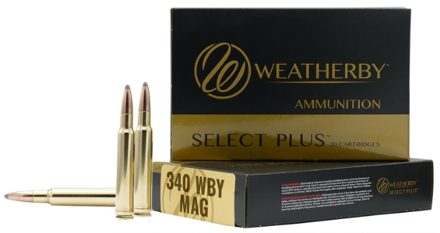 Picture of Weatherby Select Plus 340 Wthby Mag 225 Gr 2970 Fps Barnes Tipped Tsx Lead Free 20 Bx/10 Cs 