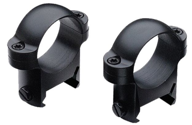 Picture of Burris Zee Rings Matte Black Steel 1" Tube Medium Weaver 