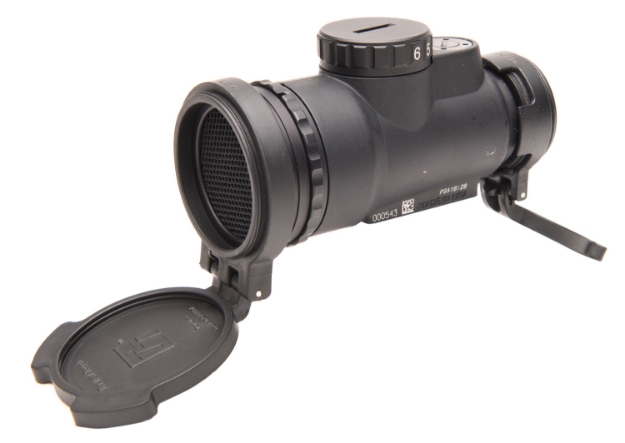 Picture of Trijicon Mro Patrol Black Hardcoat Anodized 1X 25Mm 2 Moa Red Dot Reticle 