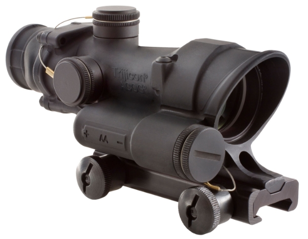 Picture of Trijicon Acog Matte Black 4X32mm Led Illuminated Green Crosshair .223/5.56 Bdc Reticle 