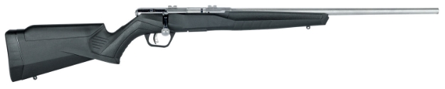 Picture of Savage Arms B22 Fvss Bolt Action 22 Lr Caliber With 10+1 Capacity, 21" Barrel, Matte Stainless Metal Finish & Matte Black Synthetic Stock Right Hand (Full Size) 