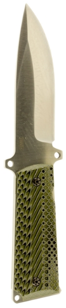 Picture of Magnum Research 1911 9" Clip Point Plain 420 Stainless Steel G10 Gray/Green Handle Fixed 