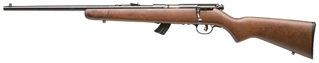 Picture of Savage Arms Mark Ii Gl 22 Lr Caliber With 10+1 Capacity, 19" Barrel, Matte Blued Metal Finish, Satin Hardwood Stock & Accutrigger Left Hand (Youth) 