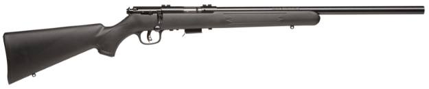 Picture of Savage Arms Mark Ii Fv 17 Hm2 Caliber With 5+1 Capacity, 21" Heavy Barrel, Satin Blued Metal Finish, Matte Black Synthetic Stock & Accutrigger Right Hand (Full Size) 