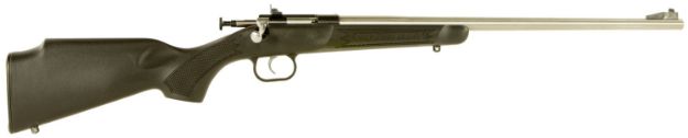 Picture of Crickett Youth 22 Lr 1Rd 16.12" Stainless Steel Barrel, Fixed Front/Adjustable Rear Peep Sights, Black Synthetic Stock W/11.5" Lop, Rebounding Firing Pin Safety 