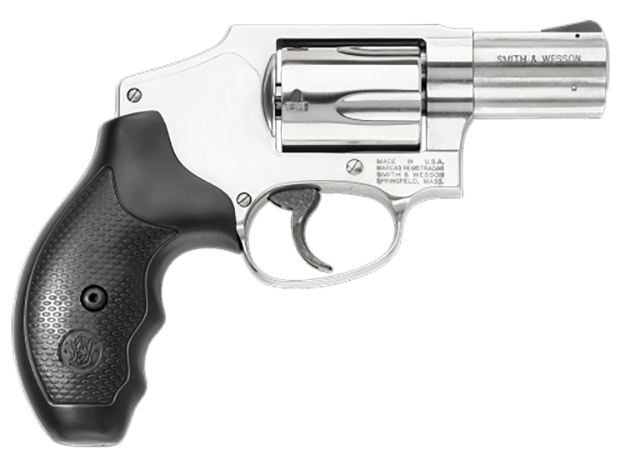 Picture of Smith & Wesson Model 640 357 Mag Or 38 S&W Spl +P Stainless Steel 2.12" Barrel & 5Rd Cylinder, Satin Stainless Steel J-Frame, Snag-Free Enclosed Hammer, Internal Lock 