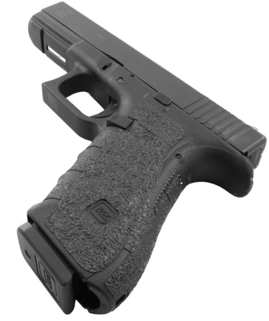 Picture of Talon Grips Adhesive Grip Textured Black Rubber For Glock 17,22,24,31,34,35,37,47 Gen4 With No Backstrap 