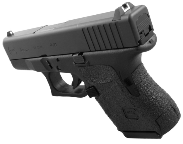 Picture of Talon Grips Adhesive Grip Textured Black Rubber For Glock 26,27,28,33,39 Gen4 With No Backstrap 