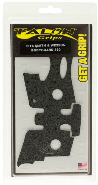 Picture of Talon Grips Adhesive Grip Textured Black Rubber For S&W Bodyguard 380 