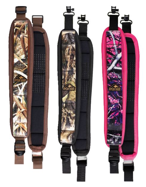 Picture of Butler Creek Comfort Stretch Sling Made Of Mossy Oak Shadow Grass Blades Neoprene With Non-Slip Grippers, 44" Oal, 2.50" W & Adjustable Design For Shotguns 