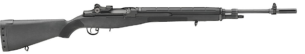 Picture of Springfield Armory M1a Standard Issue 308 Win 10+1 22" Carbon Steel Barrel W/Flash Suppressor, Black Parkerized Receiver, Two-Stage Military Trigger, Synthetic Stock 