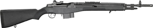 Picture of Springfield Armory M1a Scout Squad 308 Win 10+ 18" Carbon Steel Barrel Black Parkerized Rec Black Synthetic Stock Right Hand 